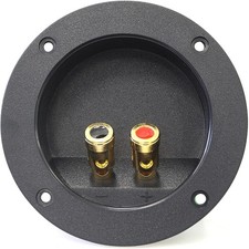 Absolute USA RST-450 4-Inch Round Gold Push Spring Loaded Jacks Double Binding