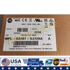 NEW Sealed A-B MPL-B220T-VJ72AA Low-Inertia Brushless Servo Motors US Free Tax