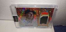 2022 Topps Dynasty Buster Posey 4-color Patch Auto /10 On card Auto sealed