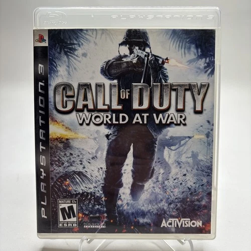 Call of Duty: World at War (Sony PlayStation 3 PS3) No Manual Tested Free Ship