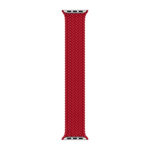 APPLE WATCH BRAIDED SOLO LOOP BAND 40MM, SIZE 8 - RED - Zdjęcie 1 z 4