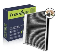 Filtro de aire de cabina Treeligo CF10735 con carbón de coco para Genesis G70 G80 GV80