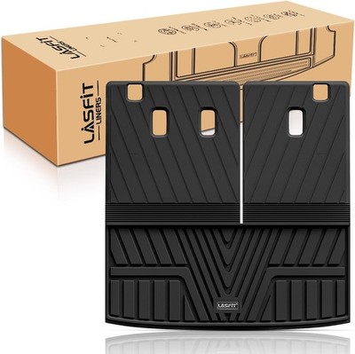 LASFIT Trunk Mat with Backrest Mat for Honda Pilot 2016-2023 2024 2025, All Weat