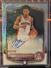New ListingBrayden Burries Auto 2025-26 Bowman 089/299 Chrome Prospect Speckle Wildcats