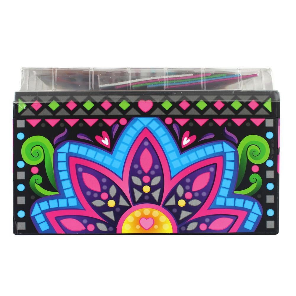 ArtSkills Glitz Your Own Jewelry Box Self-Adhesive Gems, Glitter, Stickers, Girl