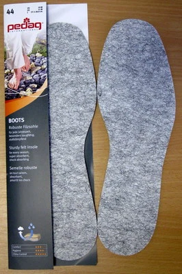 PEDAG Einlegesohlen Innensohlen für Arbeitsschuhe -robust-