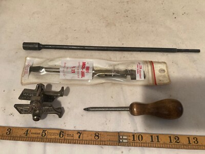 Stanley No 49 Gauge & Irwin auger accessories: Irwin 900, 800, 21