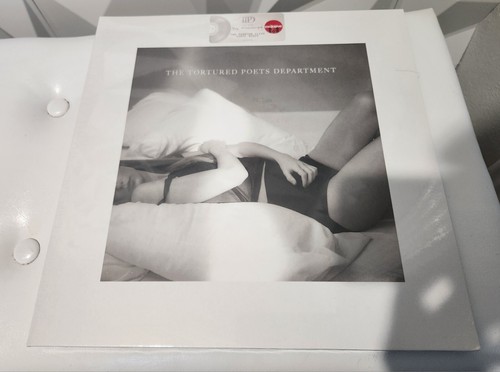 TAYLOR SWIFT THE TORTURED POETS DEPARTMENT PHANTOM CLEAR VINYL - Picture 4 of 5