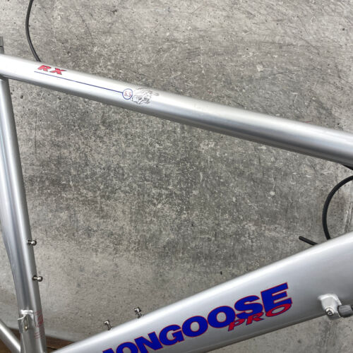 Mongoose Pro RX 5.5 Frame Set 700c 63 61 Aero Aluminum 1998 Maurice 130 Bike 90s - Picture 19 of 24
