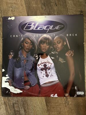 Blaque Can't Get it Back Limited Edition 2001 Promo Vinyl LP Rare NM