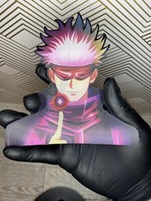 Jujutsu Kaisen Satoru Gojo 3D Lenticular Motion Car Sticker Decal Peeker