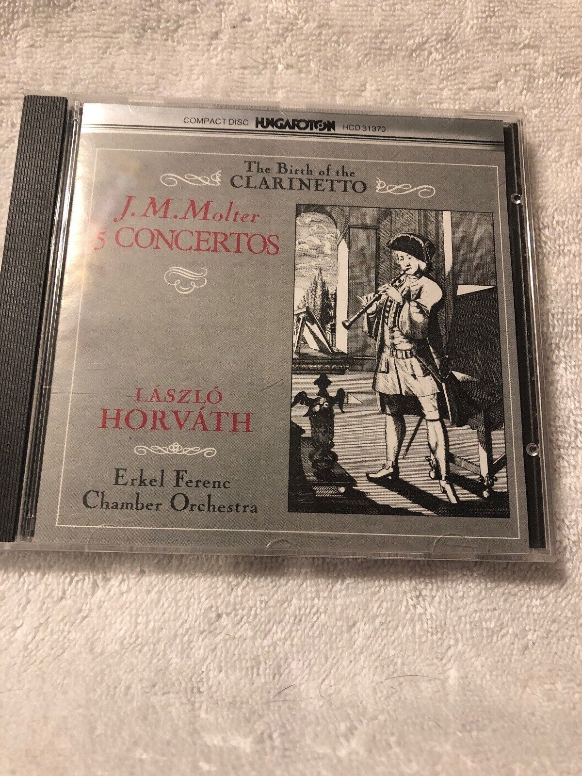 J.M. Molter 5 Concertos Laszlo Horvath Cd 