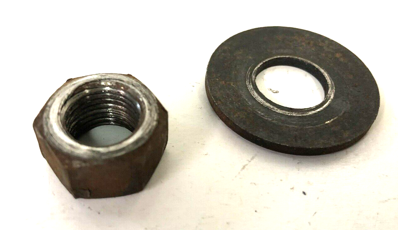 Flywheel Nut & Washer for a Tecumseh HM80 John Deere 826 Snowblower