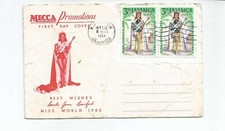 3d Miss Jamaica 1963 First Day Cover - 14 Feb 1964