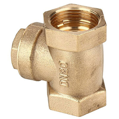 #ad 3 4 FIP Brass 200 WATEROILGAS Swing Check Valve Threaded plumbing Fitting* $11.19