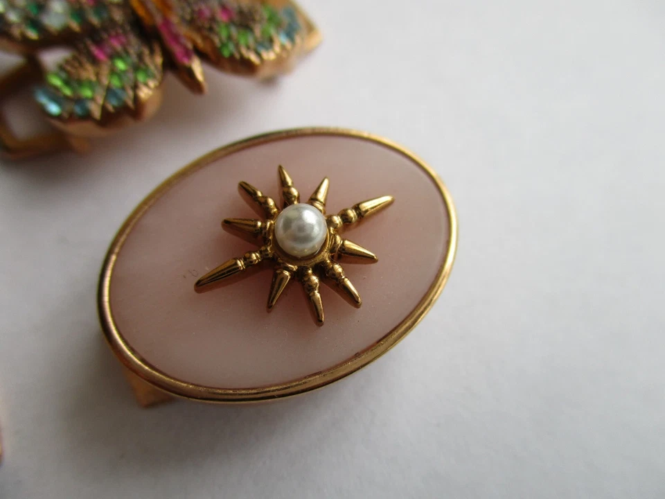 5 Keep Collective Bracelet Charms, Goldtone, Crystals, Precious Stones, Pearl - Image 4 of 4