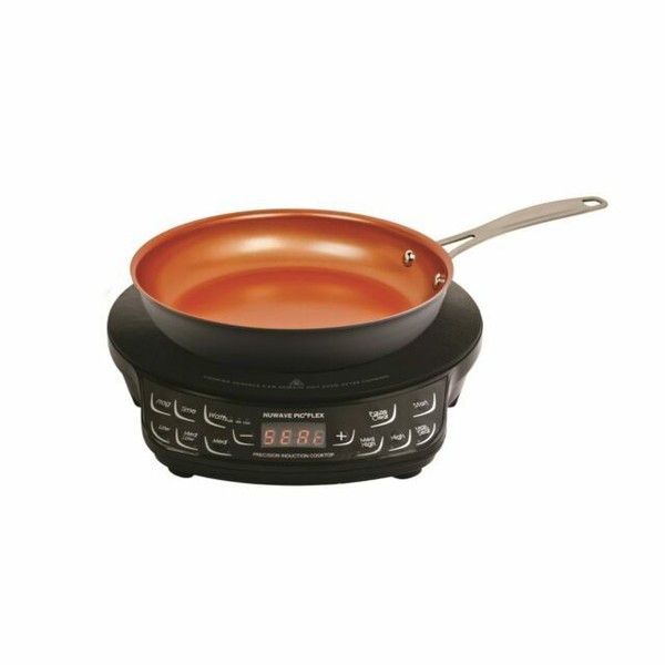 NuWave 30532 Pic Flex Precision Induction Cooktop With 9 Fry Pan Black for  sale online | eBay