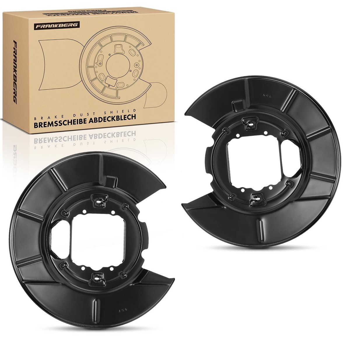 2x Spritzblech Bremsscheibe Für BMW X5 E53 - Hinterachse Links & Rechts