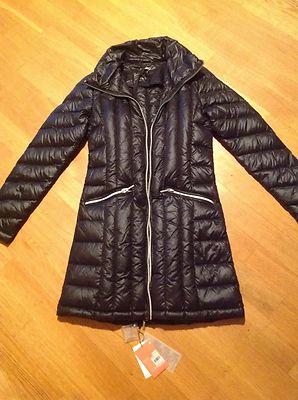 Damen Daunen Jacke Gr.XS Schwarz NEU 90%Daunen 10% Feather