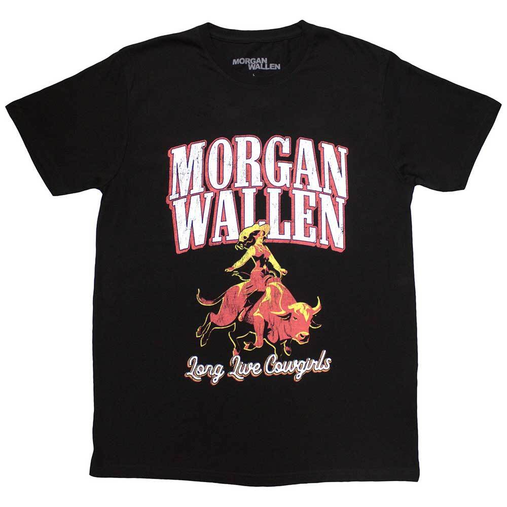Morgan Wallen Long Live Cowgirls T-Shirt Black New | eBay