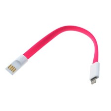 For iPhone 5 6S 7 8 Plus Charger Short USB Cable Cord Power Wire Fast Charge