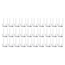30Pcs Acrylic Wall Mount Display Hangers for Records Clear Album Storage Rack