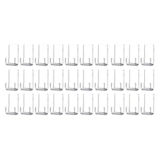 30Pcs Acrylic Wall Mount Display Hangers for Records Clear Album Storage Rack