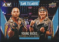 2021 Upper Deck AEW First Edition Young Bucks Tag Teams Insert #70