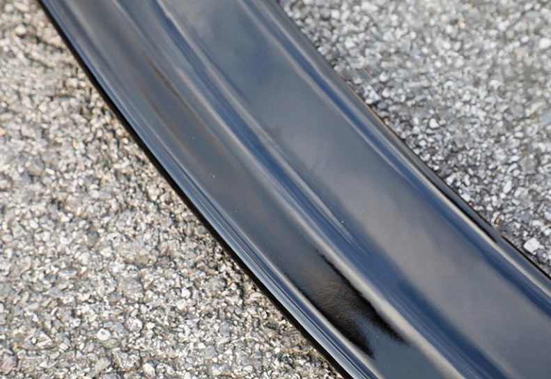 E For Lincoln Continental 2017-2021 Gloss Black Rear Trunk Spoiler Wing Flap 1PC - Image 4 of 4