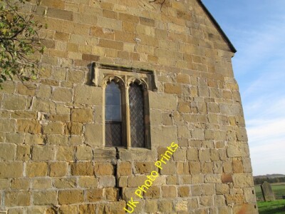 Photo 6x4 St Lawrence, Hutton Bonville: benchmark According to old maps,  c2015