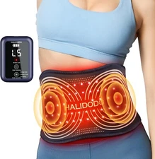 Red Light Therapy Belt & Vibration Back Massage Heated Red Light Therapy Device
