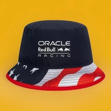 Red Bull Racing F1 USA Miami GP Special New Era Bucket 2024 Hat Adult Size S