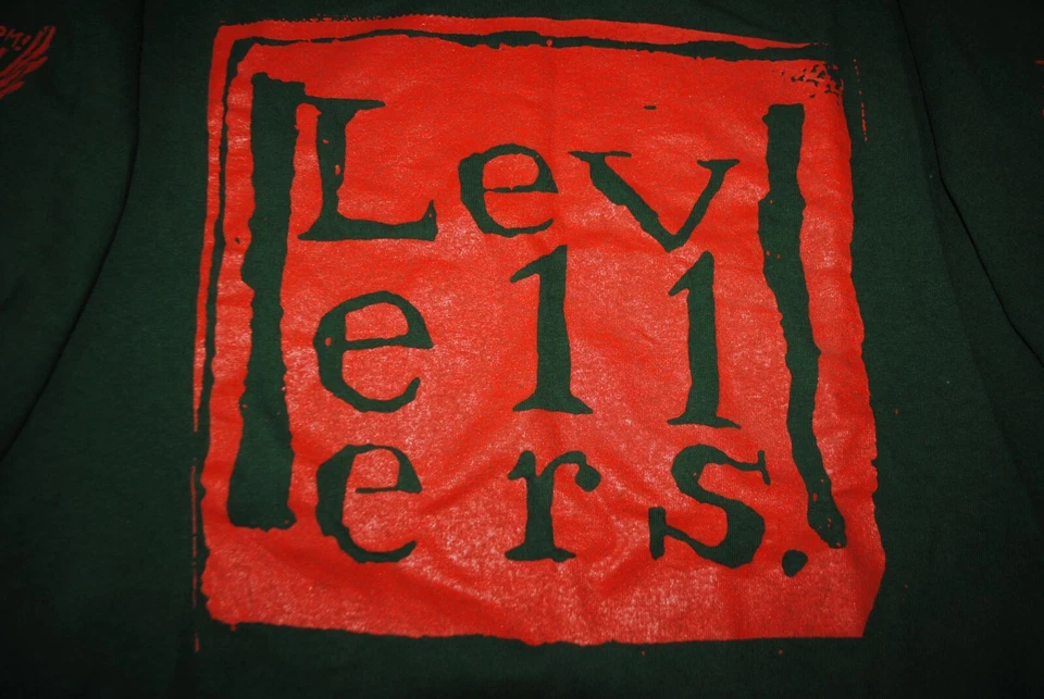 CAMISETA VINTAGE THE LEVELLERS AÑOS 90 PUNTADA ÚNICA MANGA LARGA PANTALLA ESTRELLAS MEJOR Foto 2 de 4