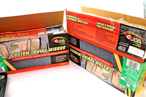 CIPA Custom Towing Mirrors in Box #10501 & #10502 1998-2004 Dodge Truck/Vans