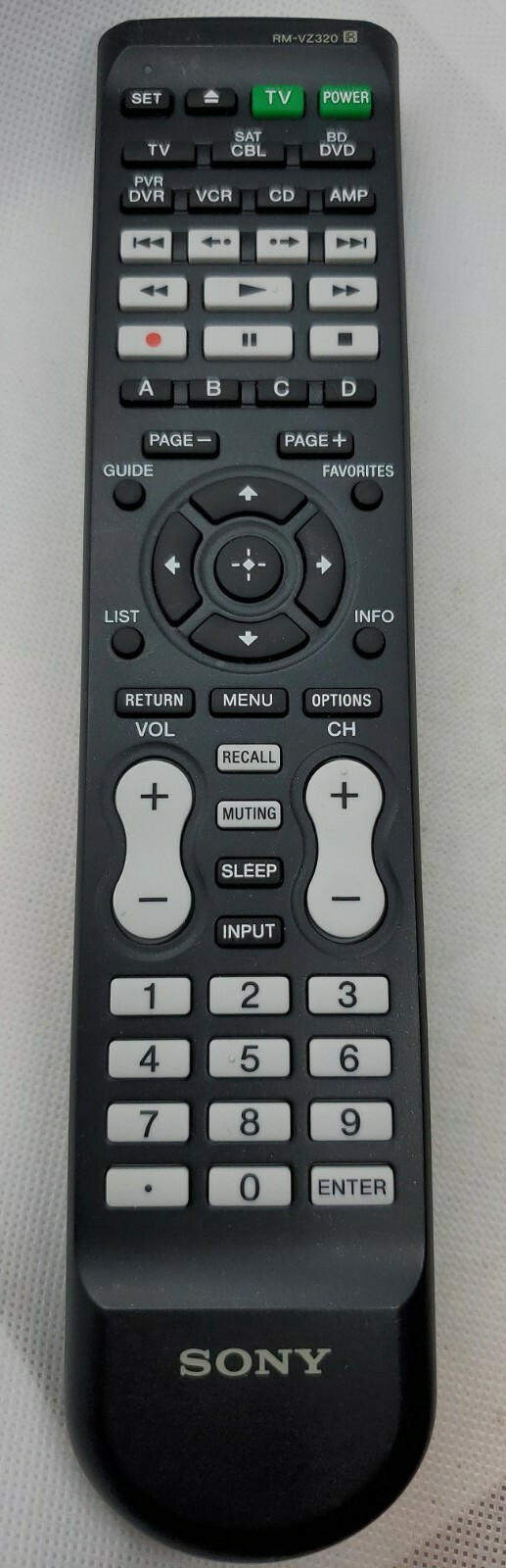 Control Rmvz320