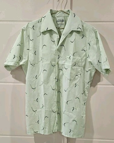 Vintage Dacrilene By Rosco, Late 60's Early 70's Mens Shirt. Made in Australia.