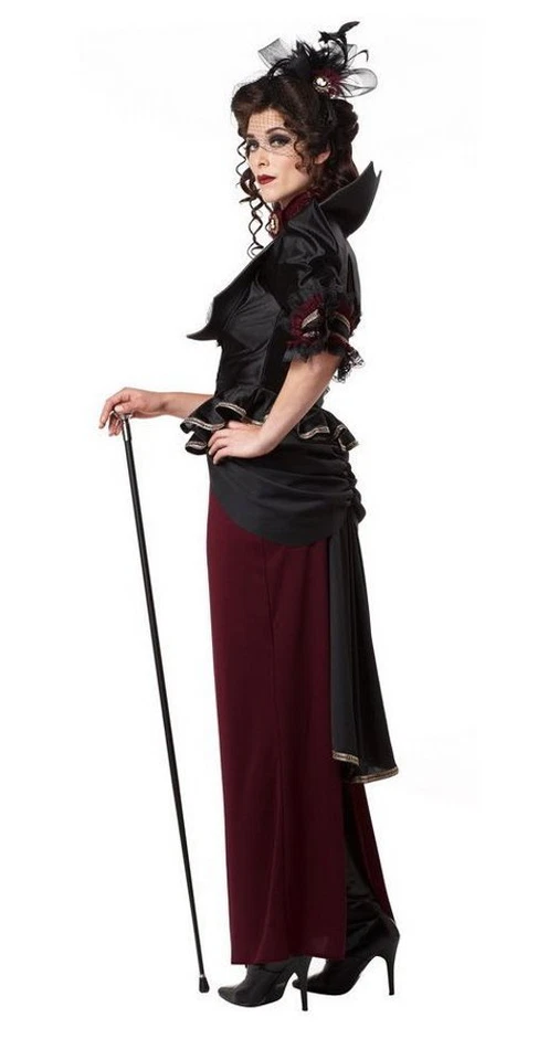 Disfraz victoriano vampiro dama de la mansión adulto Foto 2 de 4