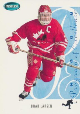 1994-95 Parkhurst SE #SE269 BRAD LARSEN - RC Rookie Card - Team Canada