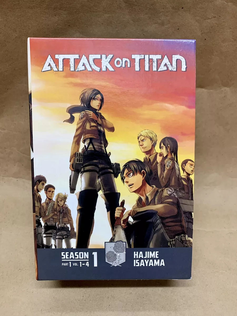 Attack on Titan The Final Season Part 1 Manga Box Set by Hajime Isayama,  Paperback