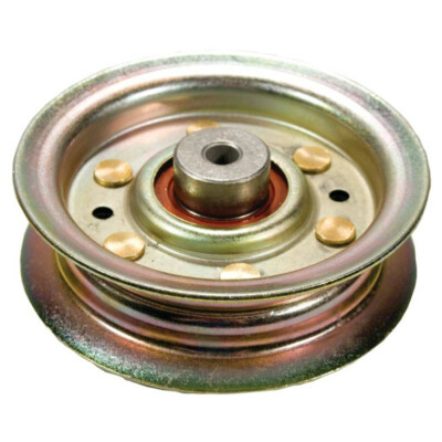 Caltric Flat Idler Pulley Compatible With John Deere X500 X590 & Other Models - AM124346