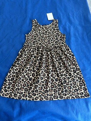 NWT H&M girls size 5-6 dress cotton jersey knit #66 | eBay