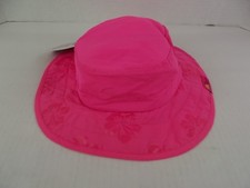 Beach Hat Sun Protection Zone UPF 50 UV Adjustable Child Girl Pink age 3 -10