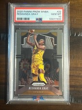 2020 Panini Prizm WNBA Reshanda Gray #22 Los Angeles Sparks PSA 10 MINT POP 4