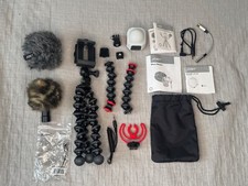 JOBY GorillaPod Mobile Vlogging Kit – Tripod, Wavo Mic, Beamo Light, Accessories