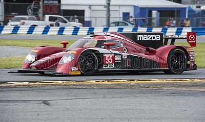 Mazda DP Prototype class P at Rolex 24 Race Car Photo CA-1197
