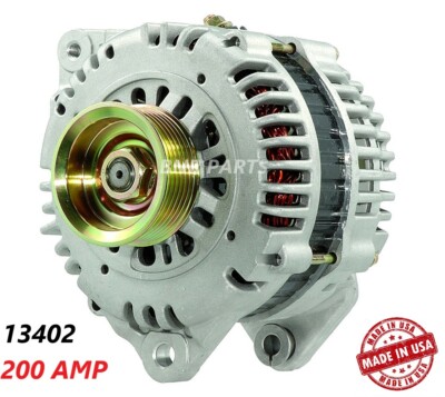 200 AMP 11051 Alternator fits Nissan Infiniti High Output Performance HD USA NEW