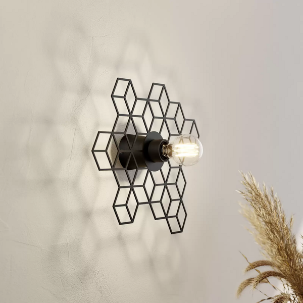 Wandleuchte Wandlampe Wandlicht Schwarz Dekolicht Dimmbar Lucande Alexaru-image