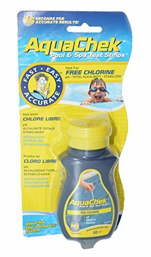 AquaChek 511244A Swimming Pool and Spa Test Strips - Yellow - Picture 1 of 1