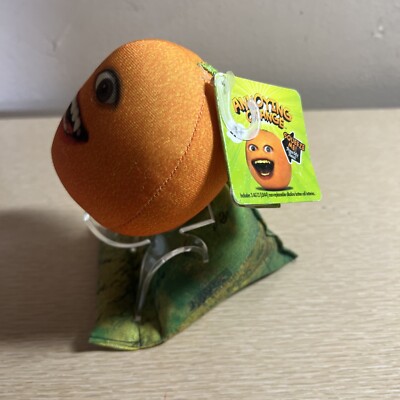 ANNOYING ORANGE TALKING PLUSH TOY COMEDY FRUIT 2012 NANCO No Sound