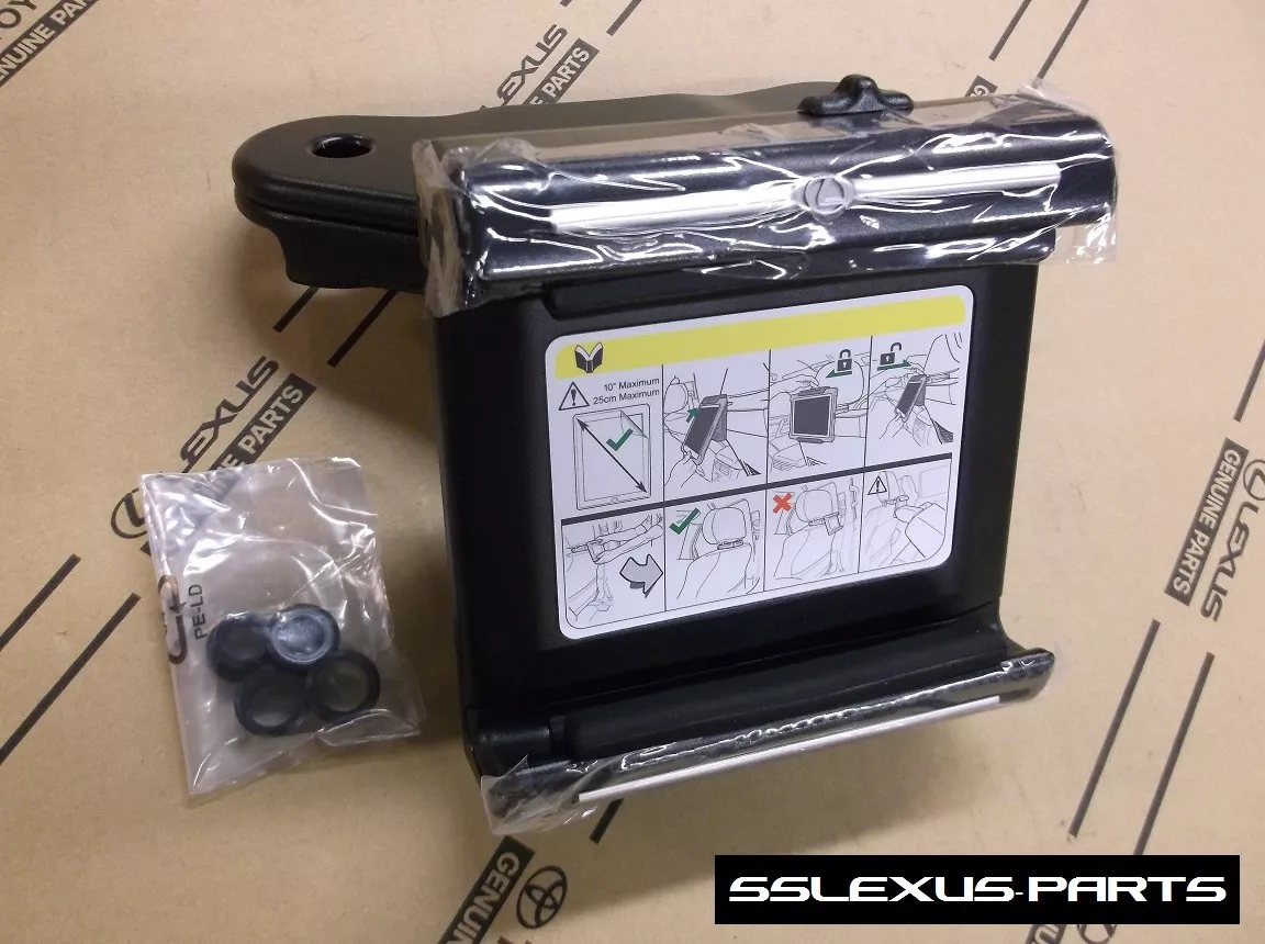 Lexus OEM Genuine Universal Seat Headrest TABLET HOLDER for iPad